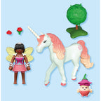 JUCARIE DE ROL FIGURINA DE COLECTIE UNICORNUL SKY ROSE SI ZANA - PLAYMOBIL FAIRIES (PM71841)