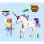 JUCARIE DE ROL FIGURINA DE COLECTIE UNICORNUL LUCKY LAVENDER SI ZANA - PLAYMOBIL FAIRIES (PM71843)