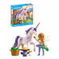 JUCARIE DE ROL FIGURINA DE COLECTIE UNICORNUL LUCKY LAVENDER SI ZANA - PLAYMOBIL FAIRIES (PM71843)