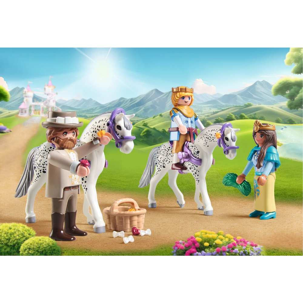 PLIMBAREA CUPLULUI REGAL CU CALEASCA PLAYMOBIL - PLAYMOBIL PRINCESS MAGIC  (PM71846)