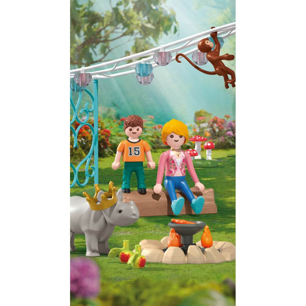 JUCARIE DE ROL PETRECEREA ANIVERSARA A ANIMALELOR - PLAYMOBIL MY LIFE (PM71855)