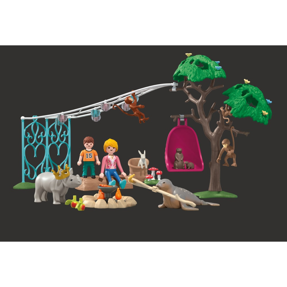 JUCARIE DE ROL PETRECEREA ANIVERSARA A ANIMALELOR - PLAYMOBIL MY LIFE (PM71855)