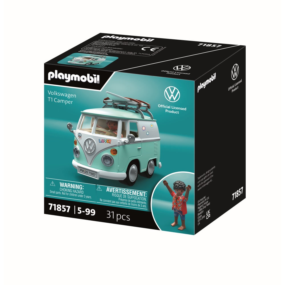 DUBA CAMPING DE COLECTIE VOLKSWAGEN T1 - PLAYMOBIL CARS COLLECTION (PM71857)