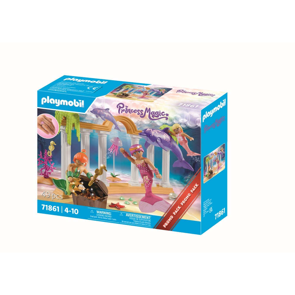 PROMO PACK COMOARA SIRENELOR SI DELFINI - PLAYMOBIL PRINCESS MAGIC (PM71861)