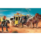 PROMO PACK DILIGENTA DIN VESTUL SALBATIC - PLAYMOBIL ACTION HEROES (PM71862)