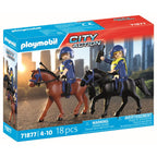 JUCARIE DE ROL ECHIPAJ DE POLITIE CALARE - PLAYMOBIL ACTION HEROES (PM71877)