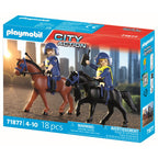 JUCARIE DE ROL ECHIPAJ DE POLITIE CALARE - PLAYMOBIL ACTION HEROES (PM71877)