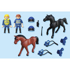 JUCARIE DE ROL ECHIPAJ DE POLITIE CALARE - PLAYMOBIL ACTION HEROES (PM71877)