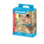 FIGURINA FEMEIE CU MASA DE CALCAT - PLAYMOBIL FIGURES (PM71878)