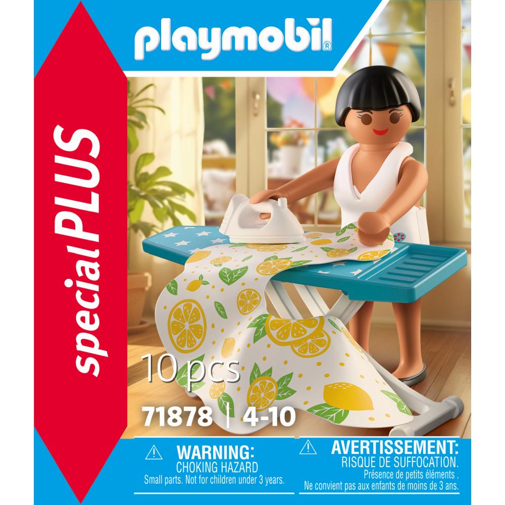 FIGURINA FEMEIE CU MASA DE CALCAT - PLAYMOBIL FIGURES (PM71878)