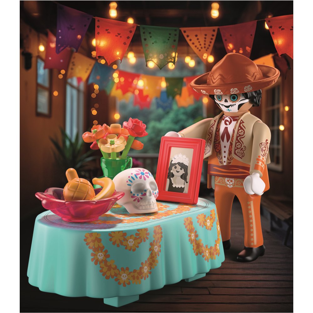 FIGURINA MEXICANA ZIUA MORTILOR - PLAYMOBIL FIGURES (PM71879)