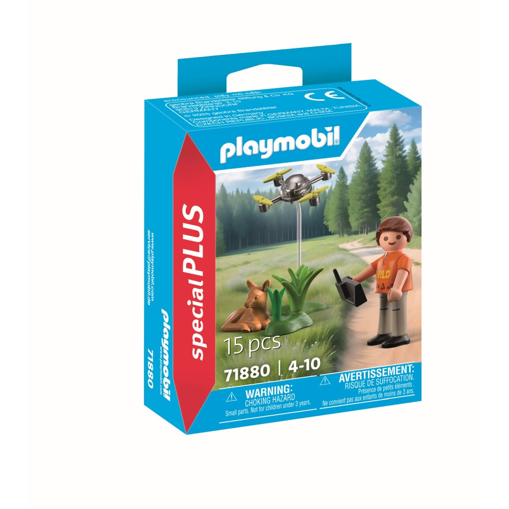 FIGURINA SALVATOR CU DRONA - PLAYMOBIL FIGURES (PM71880)