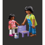FIGURINA MESTERITA CU FETITA - PLAYMOBIL FIGURES (PM71881)
