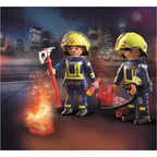SET 2 FIGURINE POMPIERI - PLAYMOBIL ACTION HEROES (PM71885)