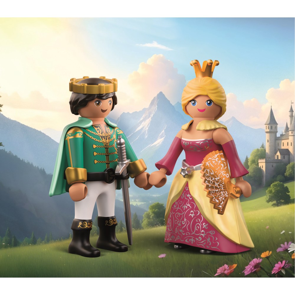 SET 2 FIGURINE PRINT SI PRINTESA - PLAYMOBIL PRINCESS MAGIC (PM71886)