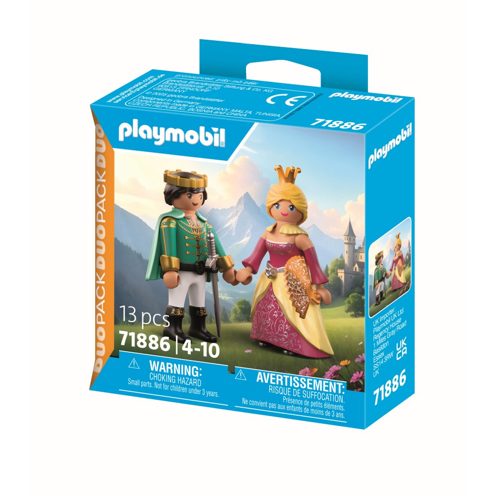 SET 2 FIGURINE PRINT SI PRINTESA - PLAYMOBIL PRINCESS MAGIC (PM71886)
