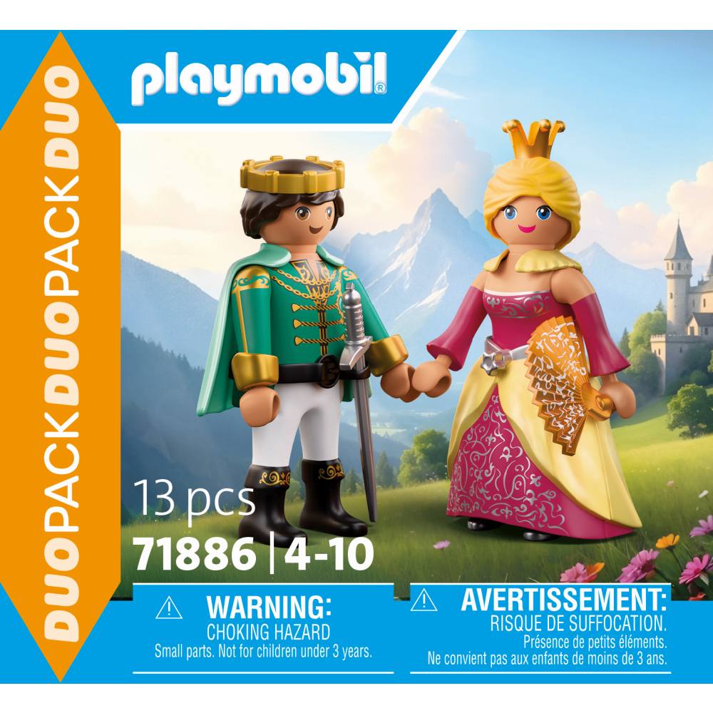 SET 2 FIGURINE PRINT SI PRINTESA - PLAYMOBIL PRINCESS MAGIC (PM71886)