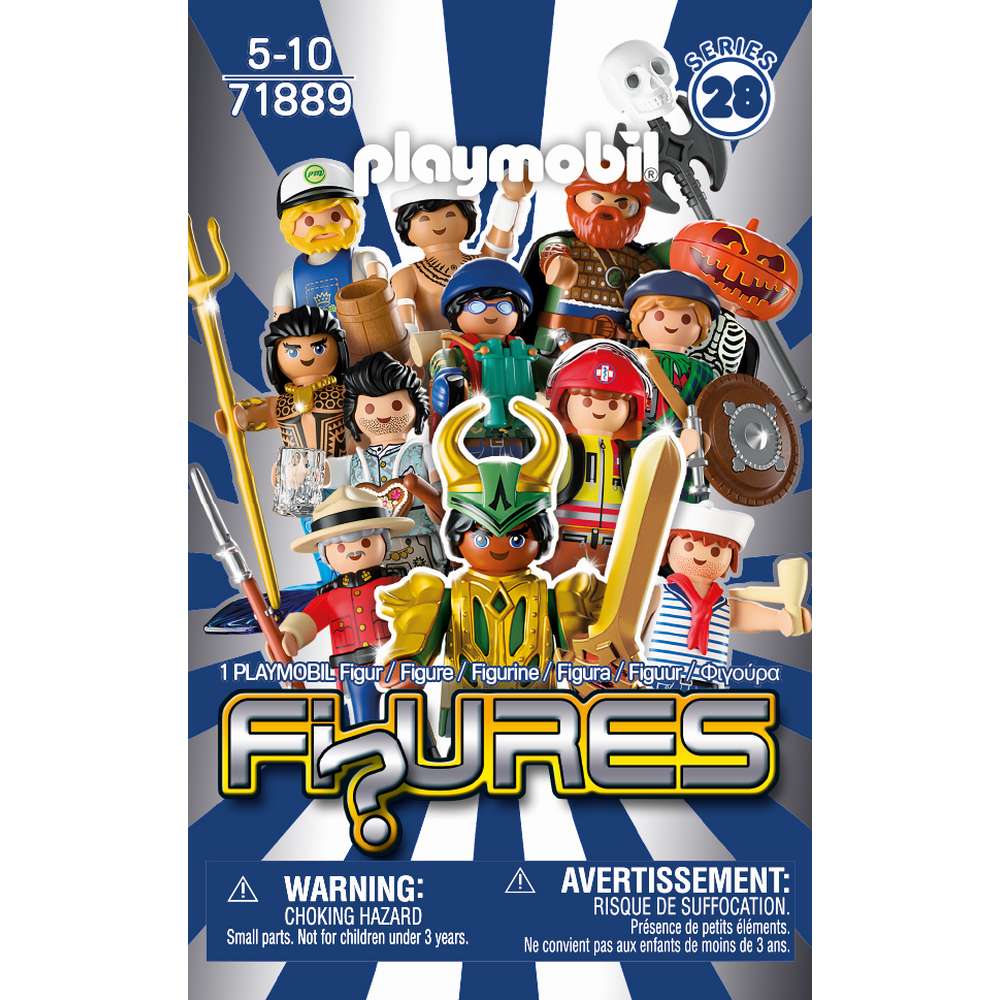 FIGURINE BAIETI SERIA 28 CU ACCESORII INTERSCHIMBABILE PENTRU CREATIVITATE NELIMITATA - PLAYMOBIL FIGURES (PM71889)