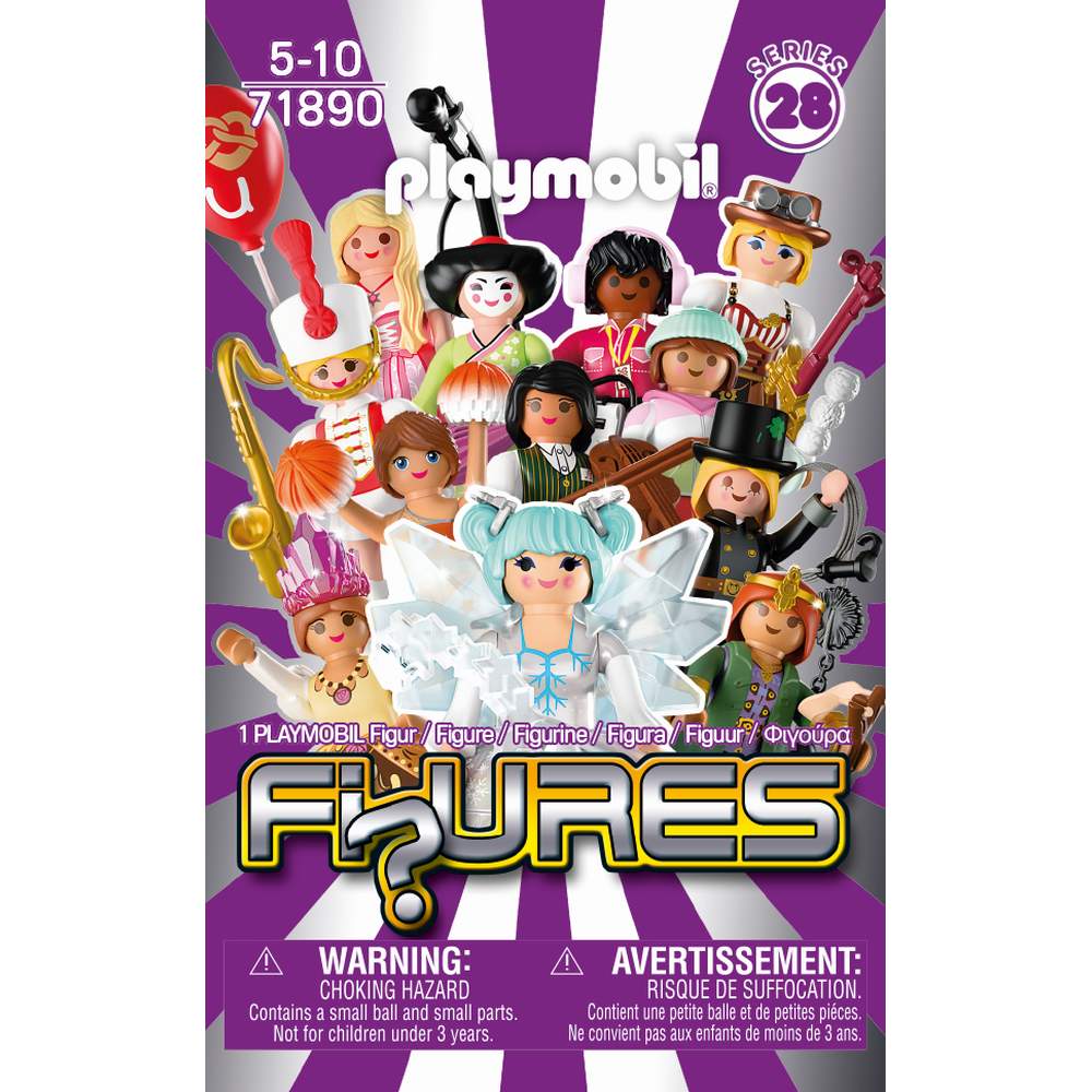 FIGURINE FETE SERIA 28 CU ACCESORII INTERSCHIMBABILE PENTRU CREATIVITATE NELIMITATA - PLAYMOBIL FIGURES (PM71890)