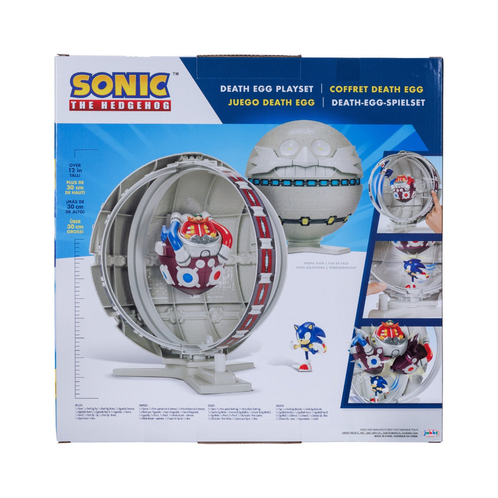 NINTENDO SONIC - SET DE JOACA CU FIGURINA SONIC, DEATH EGG - JAKKS PACIFIC (417024)