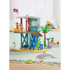 JUCARIE DE ROL TURNUL SALVAMARULUI SI VEHICUL DE PLAJA - PLAYMOBIL MY LIFE (PM71903)