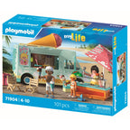JUCARIE DE ROL STAND DE INGHETATA SI MAGAZIN CU ARTICOLE DE SURF - PLAYMOBIL MY LIFE (PM71904)