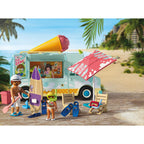 JUCARIE DE ROL STAND DE INGHETATA SI MAGAZIN CU ARTICOLE DE SURF - PLAYMOBIL MY LIFE (PM71904)