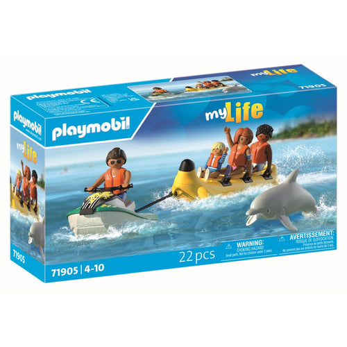 JUCARIE DE ROL PLIMBARE PE MARE CU BANANA - PLAYMOBIL MY LIFE (PM71905)
