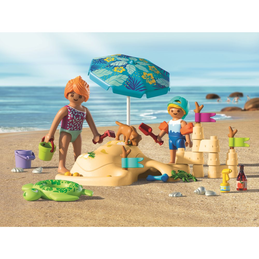 JUCARIE DE ROL DISTRACTIE IN FAMILIE LA PLAJA - PLAYMOBIL MY LIFE (PM71906)
