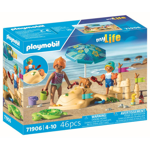 JUCARIE DE ROL DISTRACTIE IN FAMILIE LA PLAJA - PLAYMOBIL MY LIFE (PM71906)