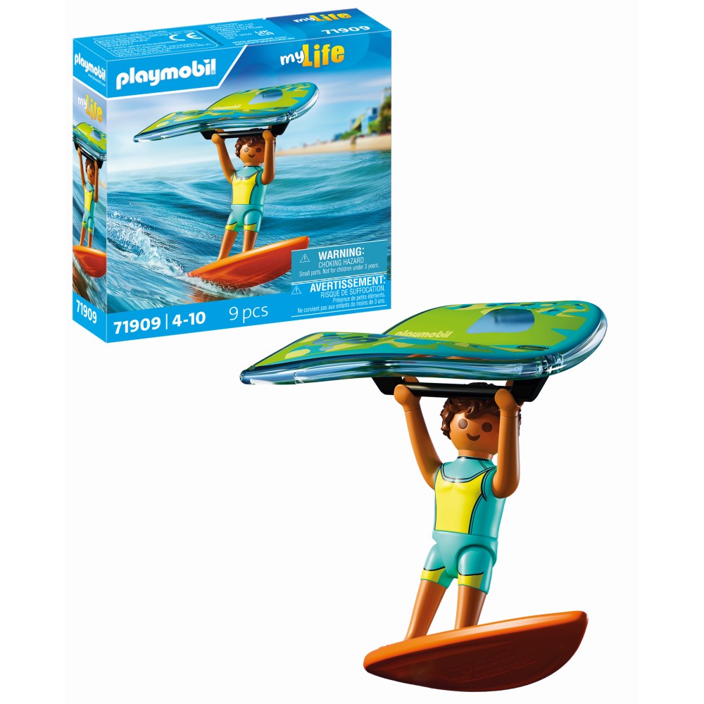 JUCARIE DE ROL SURFING CU ZMEU - PLAYMOBIL MY LIFE (PM71909)
