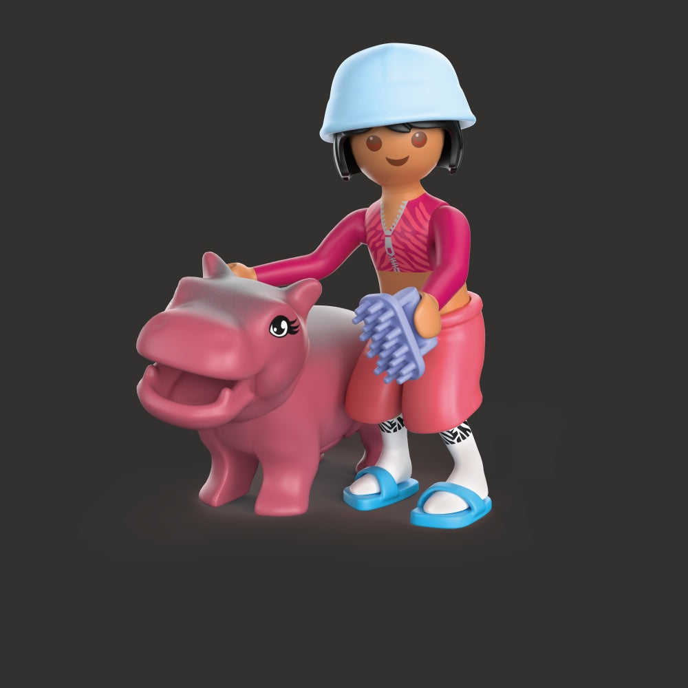 JUCARIE DE ROL DISTRACTIA ANIMALELOR LA BAIE - PLAYMOBIL MY LIFE (PM71950)