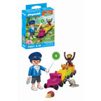 JUCARIE DE ROL PLIMBAREA ANIMALELOR CU LOCOMOTIVA - PLAYMOBIL MY LIFE (PM71951)