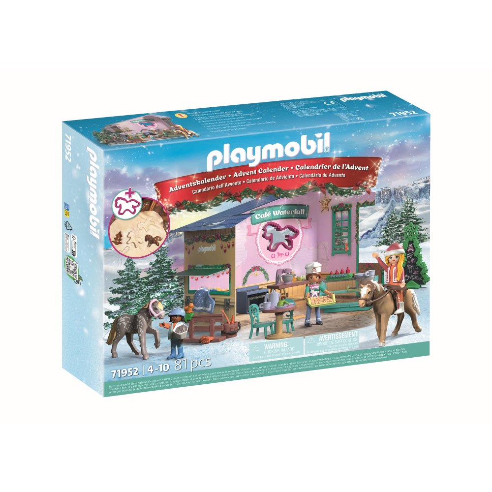CALENDAR DE CRACIUN CAFENEAUA CU DELICII - PLAYMOBIL CHRISTMAS (PM71952)