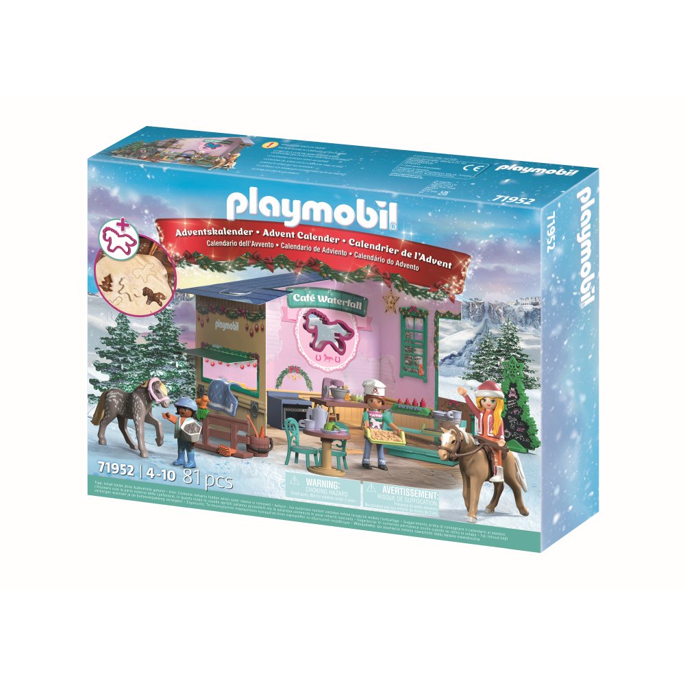 CALENDAR DE CRACIUN CAFENEAUA CU DELICII - PLAYMOBIL CHRISTMAS (PM71952)