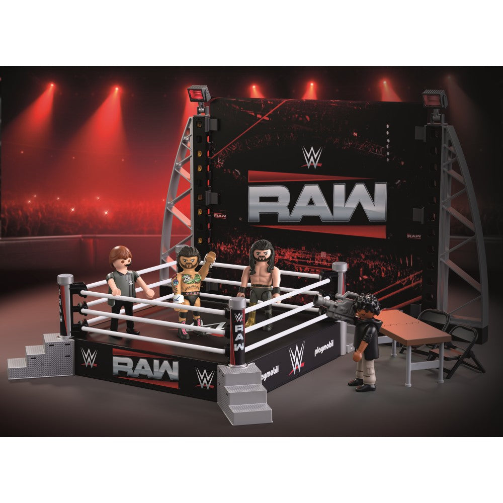 JUCARIE DE ROL ARENA DE WRESTLING - PLAYMOBIL WORLD WRESTLING ENTERTAINMENT (PM71956)
