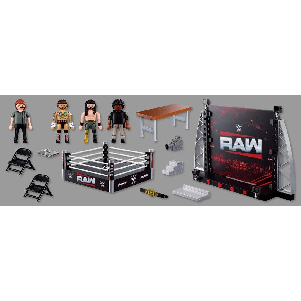 JUCARIE DE ROL ARENA DE WRESTLING - PLAYMOBIL WORLD WRESTLING ENTERTAINMENT (PM71956)