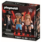 SET FIGURINE LUPTATORI PROFESIONISTI - PLAYMOBIL WORLD WRESTLING ENTERTAINMENT (PM71957)