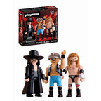SET FIGURINE LUPTATORI PROFESIONISTI - PLAYMOBIL WORLD WRESTLING ENTERTAINMENT (PM71957)