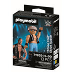 FIGURINA LUPTATOR PROFESIONIST STEVE AUSTIN - PLAYMOBIL WORLD WRESTLING ENTERTAINMENT (PM71959)