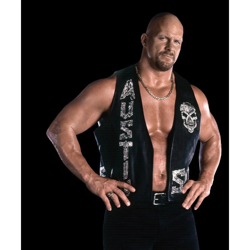 FIGURINA LUPTATOR PROFESIONIST STEVE AUSTIN - PLAYMOBIL WORLD WRESTLING ENTERTAINMENT (PM71959)