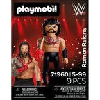 FIGURINA LUPTATOR PROFESIONIST ROMAN REIGNS - PLAYMOBIL WORLD WRESTLING ENTERTAINMENT (PM71960)