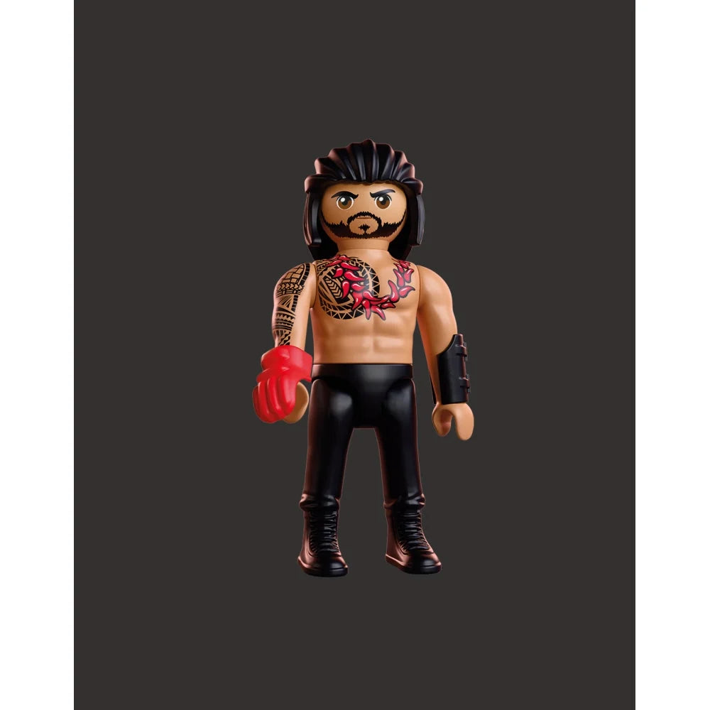 FIGURINA LUPTATOR PROFESIONIST ROMAN REIGNS - PLAYMOBIL WORLD WRESTLING ENTERTAINMENT (PM71960)