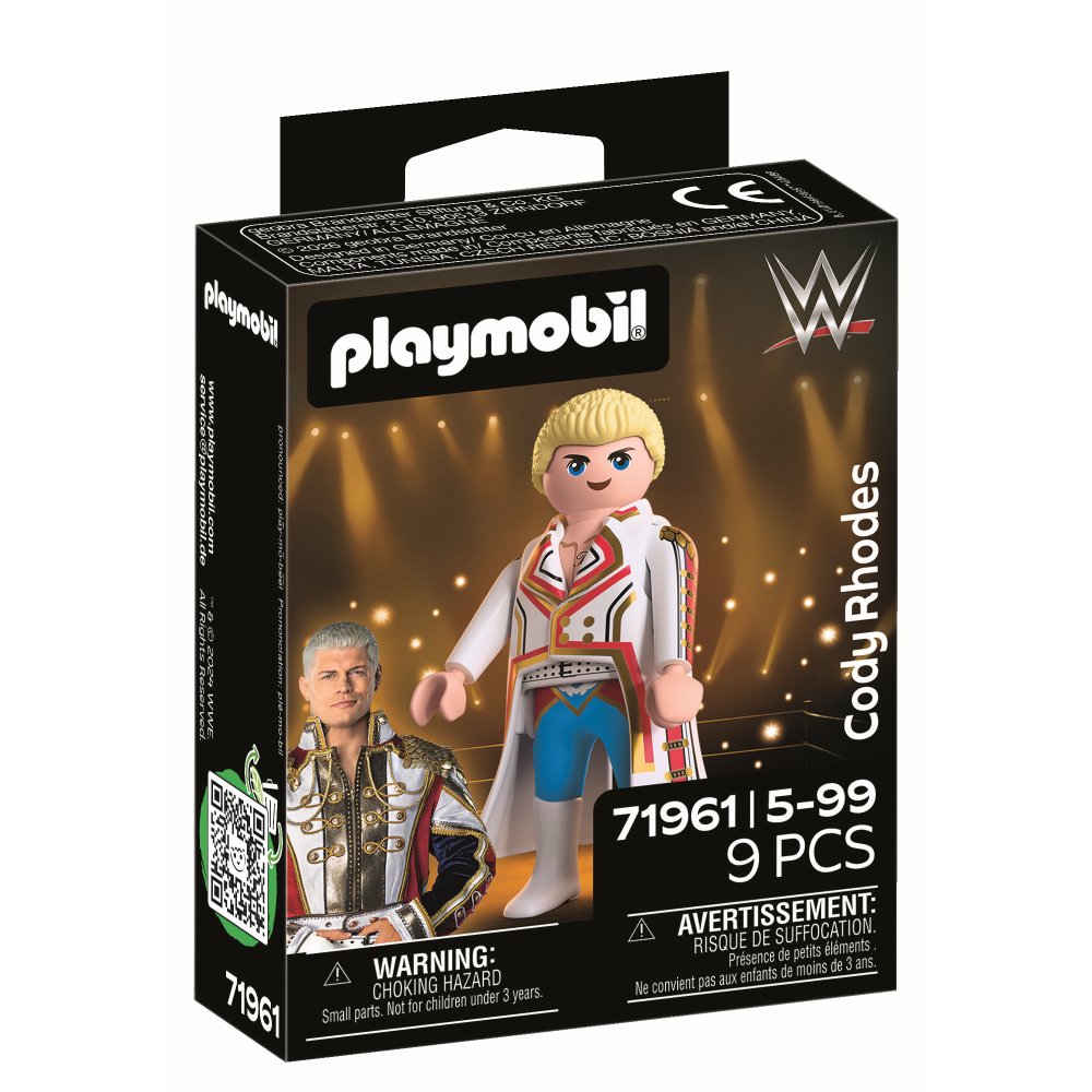 FIGURINA LUPTATOR PROFESIONIST CODY RHODES - PLAYMOBIL WORLD WRESTLING ENTERTAINMENT (PM71961)