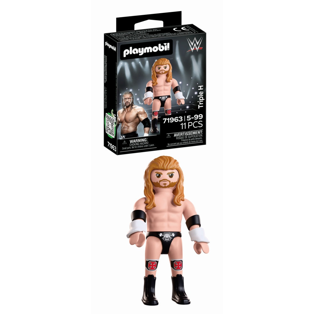 FIGURINA LUPTATOR PROFESIONIST TRIPLE H - PLAYMOBIL WORLD WRESTLING ENTERTAINMENT (PM71963)
