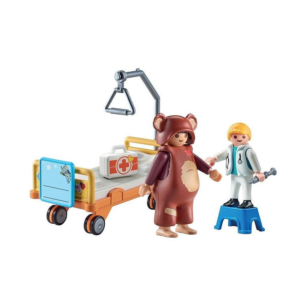 SET CADOU PACIENT LA SPITAL - PLAYMOBIL ACTION HEROES (PM71966)