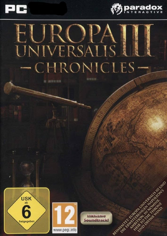 EUROPA UNIVERSALIS III: CHRONICLES - PC - STEAM - MULTILANGUAGE - WORLDWIDE - Libelula Vesela - Jocuri Video
