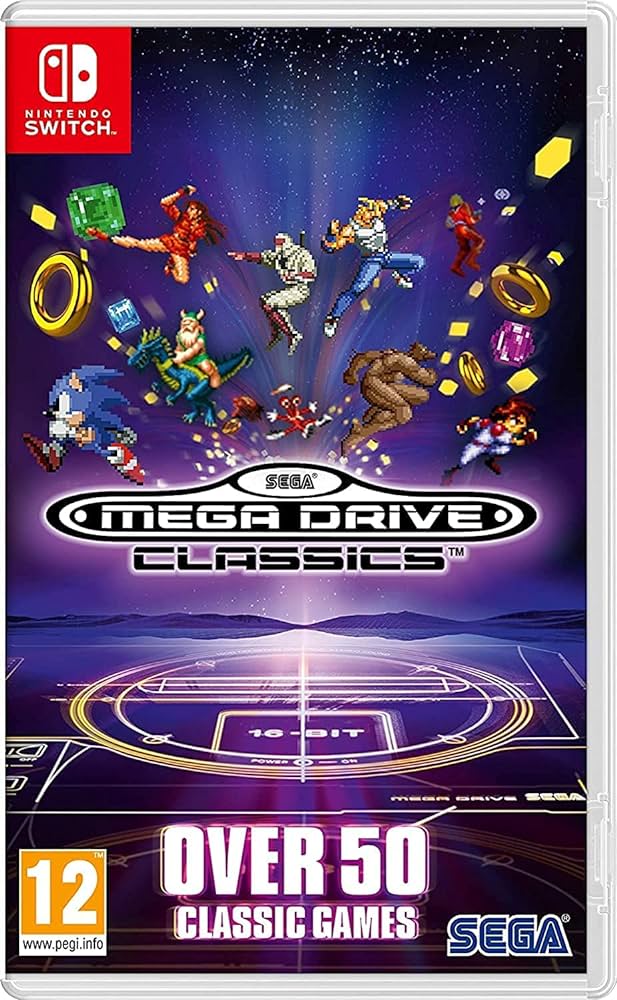 SEGA MEGA DRIVE AND GENESIS CLASSICS - NINTENDO SWITCH - EU - MULTILANGUAGE - Libelula Vesela - Jocuri video