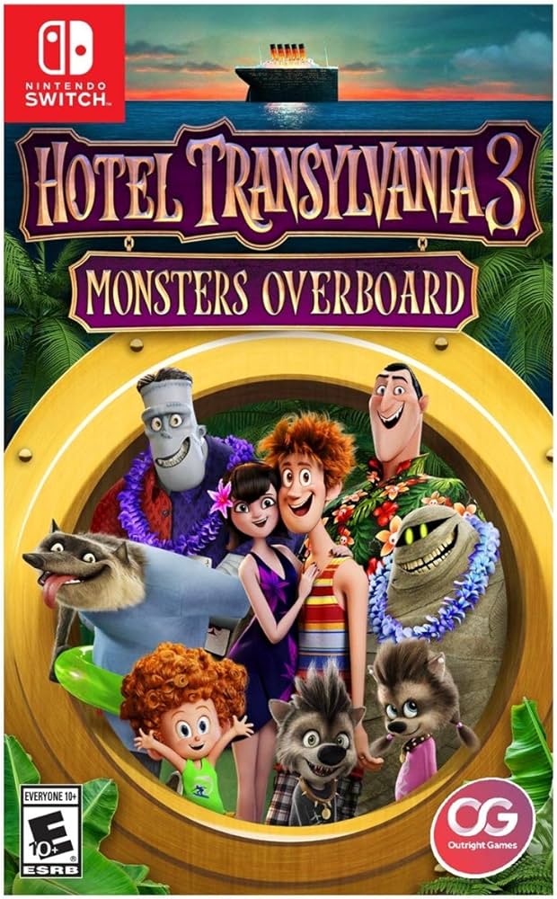 HOTEL TRANSYLVANIA 3: MONSTERS OVERBOARD - NINTENDO SWITCH - SWITCH - MULTILANGUAGE - EU