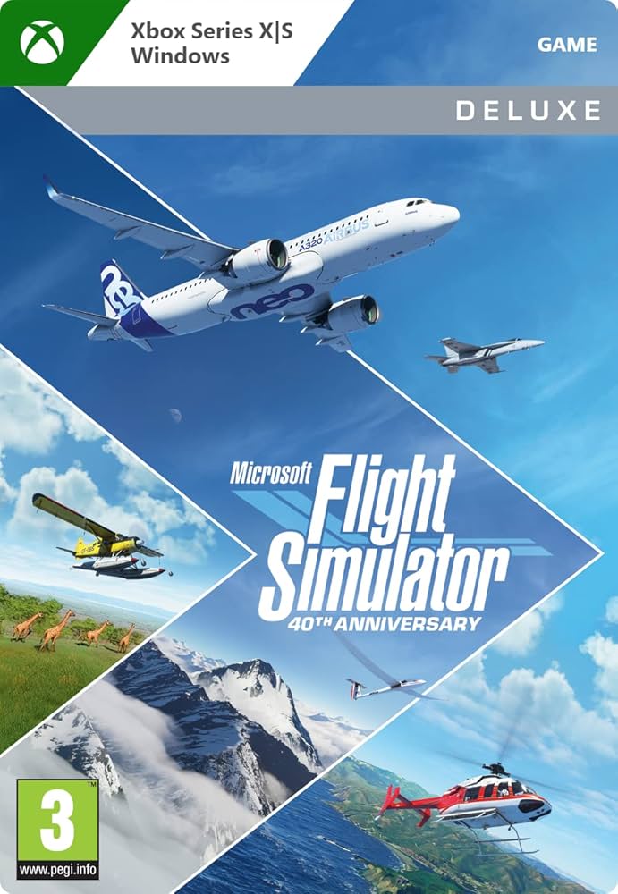 MICROSOFT FLIGHT SIMULATOR: DELUXE 40TH ANNIVERSARY EDITION - PC - MICROSOFT STORE - MULTILANGUAGE - WORLDWIDE